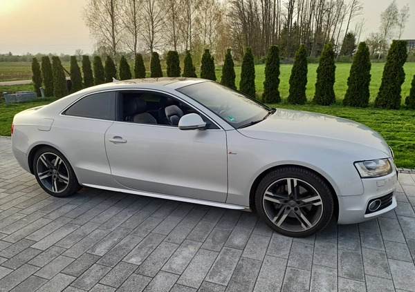 Audi A5 cena 43500 przebieg: 360000, rok produkcji 2008 z Świdwin małe 92